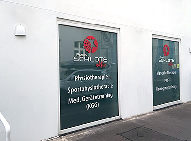 Schaufensterbeschriftung Werbetechnik Hannover